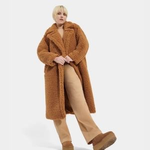BRAND NEW Gertrude Long Teddy Coat